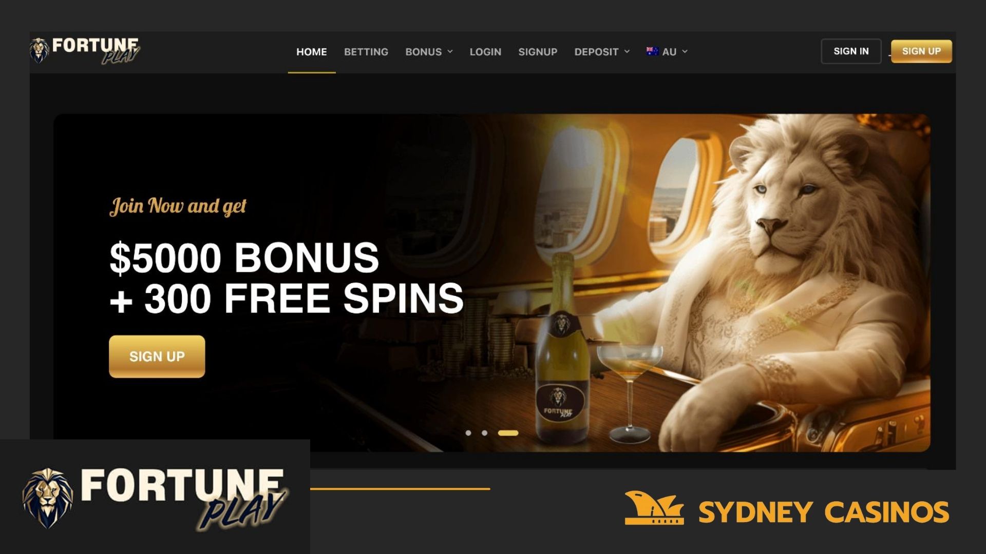 Fortuneplay Review Australia - Treasure Trove of Gambling Games