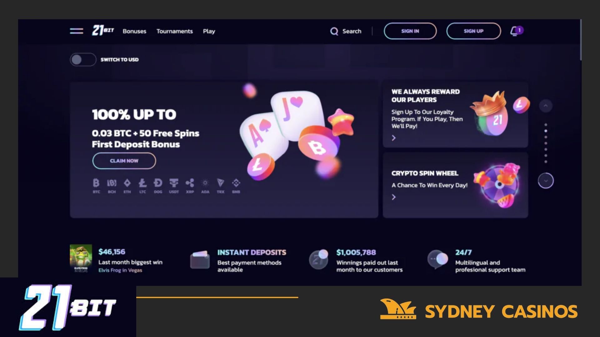 21Bit: Great Online Casino in Australia